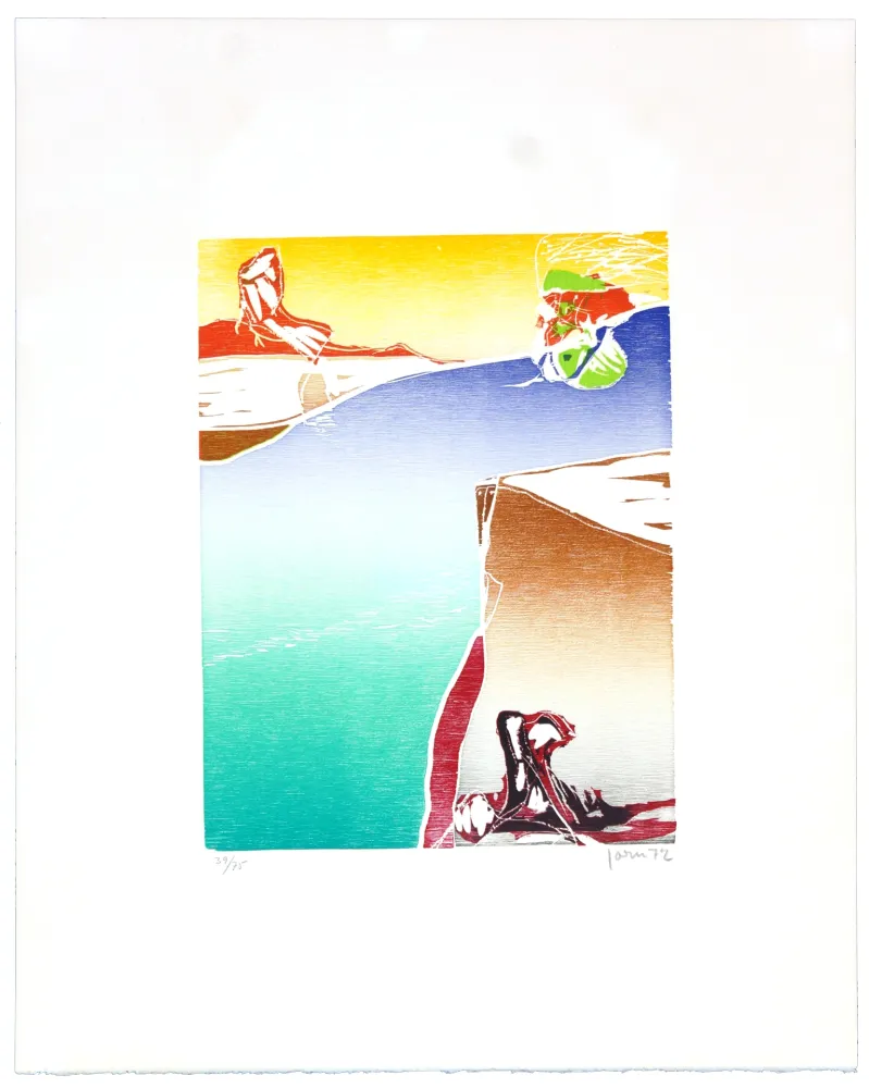 木刻 Jorn - Dans le sillage d’if aube