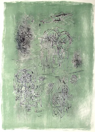 石版画 Jorn - Die Ars Mappe