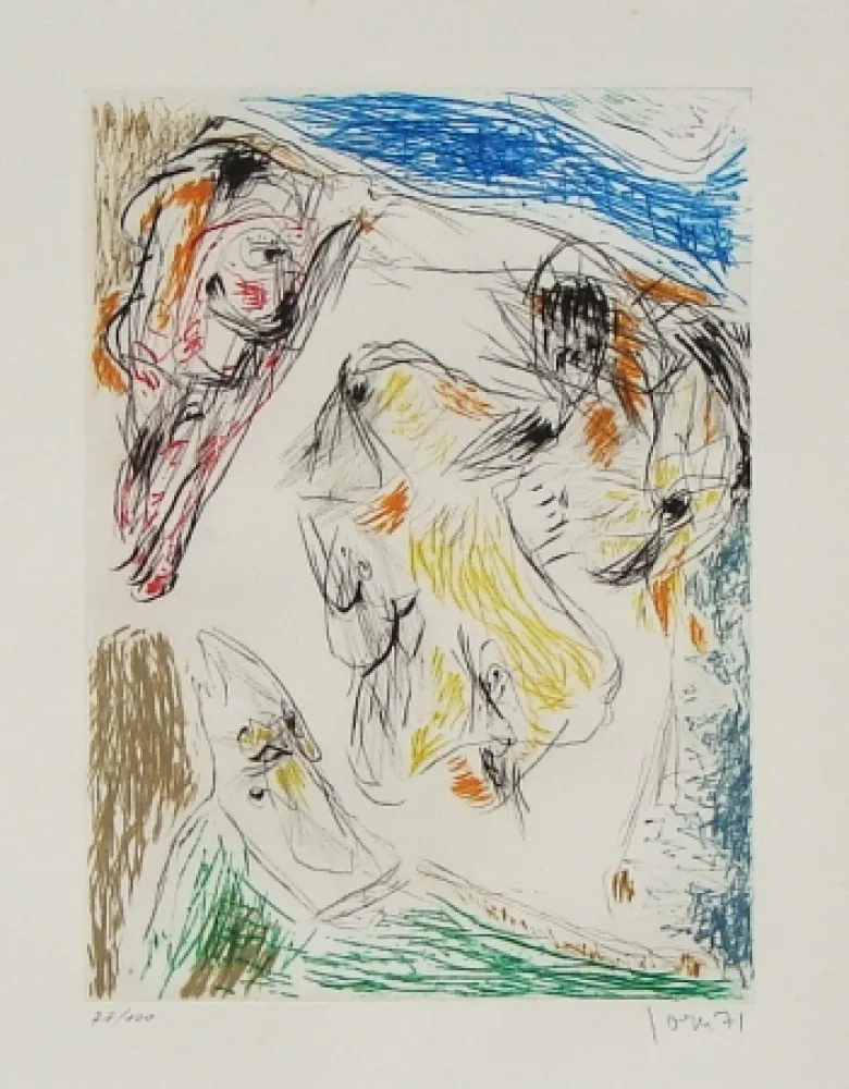 蚀刻飞尘法 Jorn - Euclide coincé