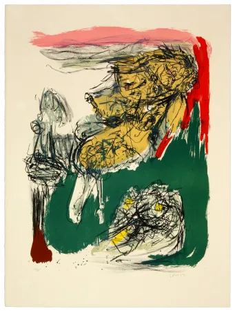 石版画 Jorn - Grand déménagement