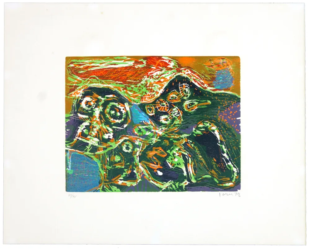 木刻 Jorn - L’enfer des jeux clos