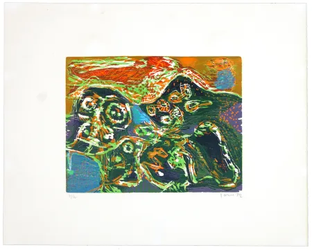 木刻 Jorn - L’enfer des jeux clos