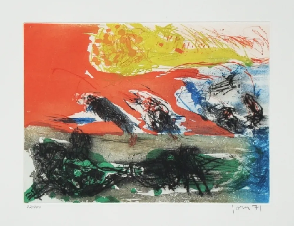 蚀刻飞尘法 Jorn - Miel de lune