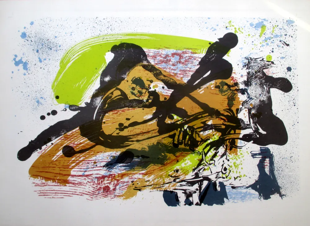 石版画 Jorn - Nostalgie sans espoir