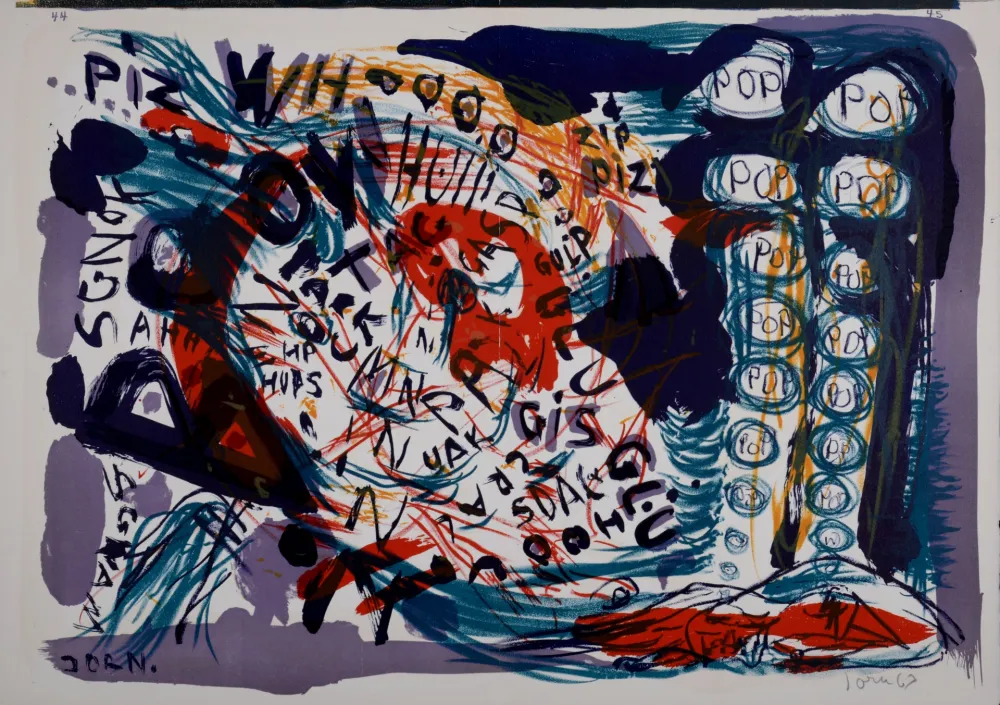 石版画 Jorn - One Cent Life, 1964