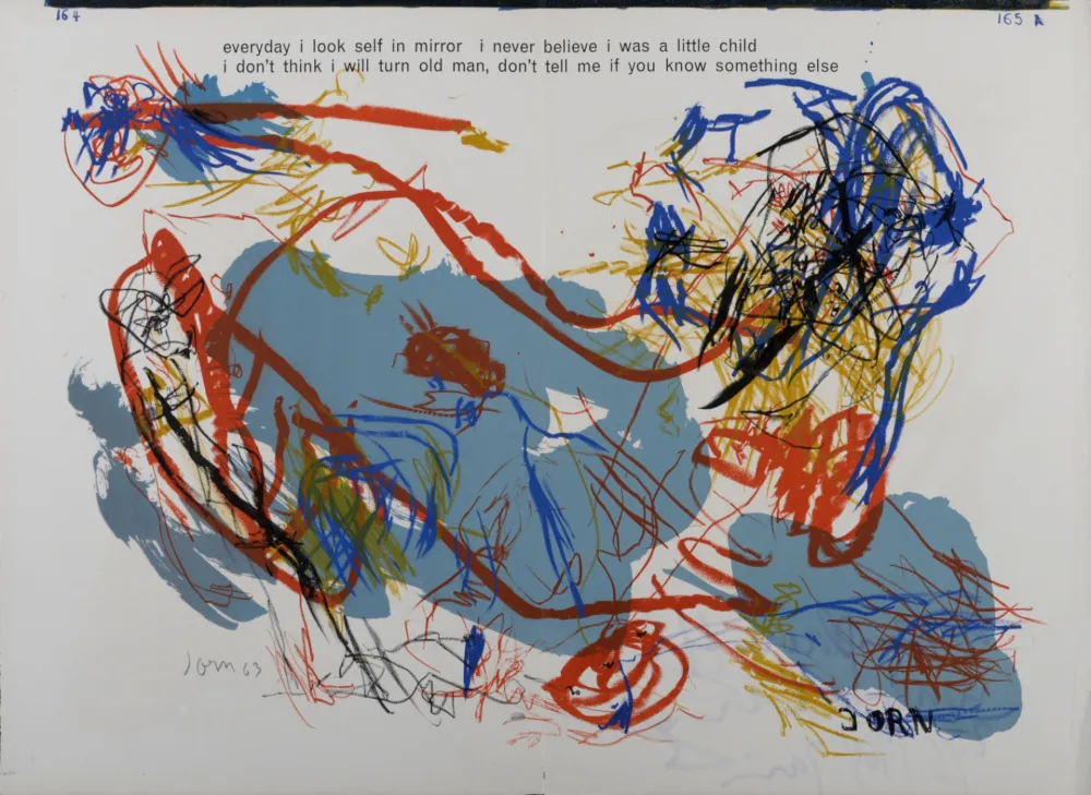 石版画 Jorn - One Cent Life : Cobra