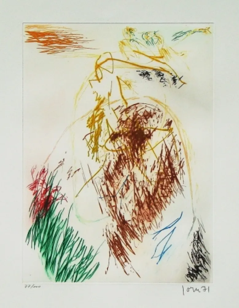 蚀刻飞尘法 Jorn - Pensées en l'air