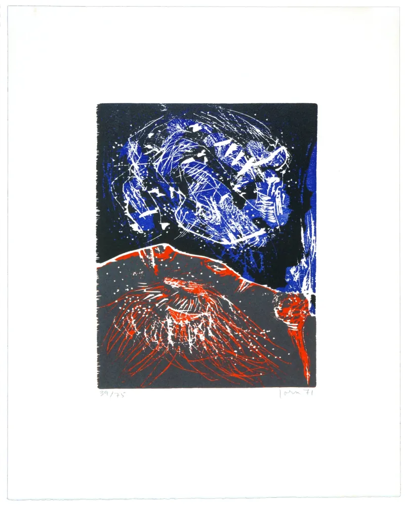 木刻 Jorn - Pierre qui roule