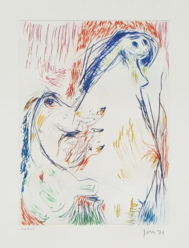 蚀刻飞尘法 Jorn - Proposition enceinte