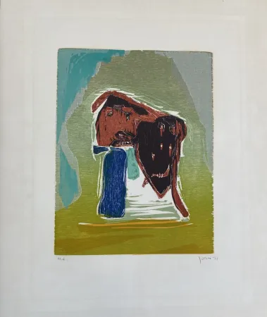 木刻 Jorn - Rideau Convolant