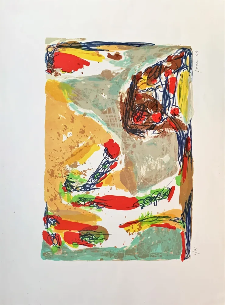 石版画 Jorn - Sans titre 