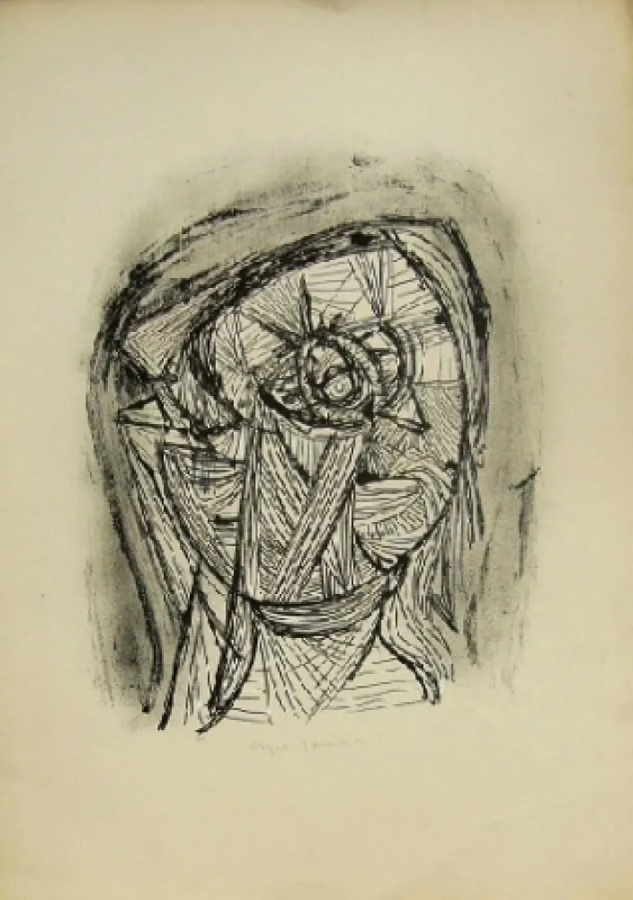 石版画 Jorn - Sans titre 