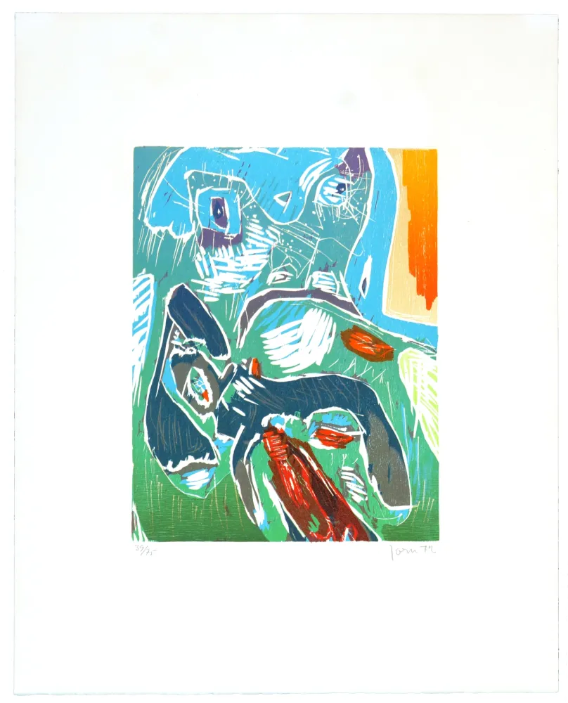 木刻 Jorn - Strabisme pastoral