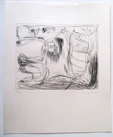 版画 Jorn - Tourbillon détourné