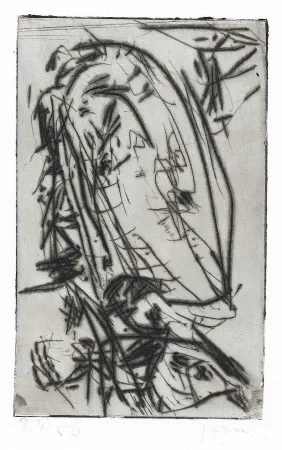 干刻版画 Jorn - Untitled