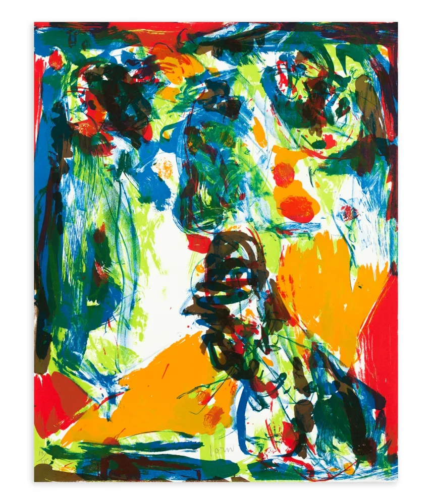 石版画 Jorn - Untitled 