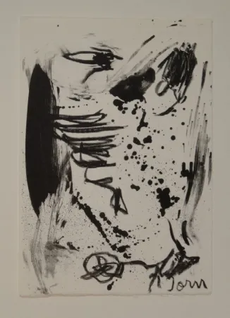 石版画 Jorn - Untitled
