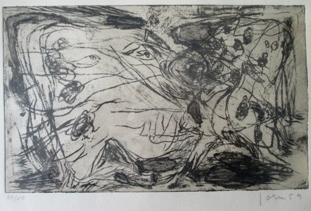版画 Jorn - Vdl 208