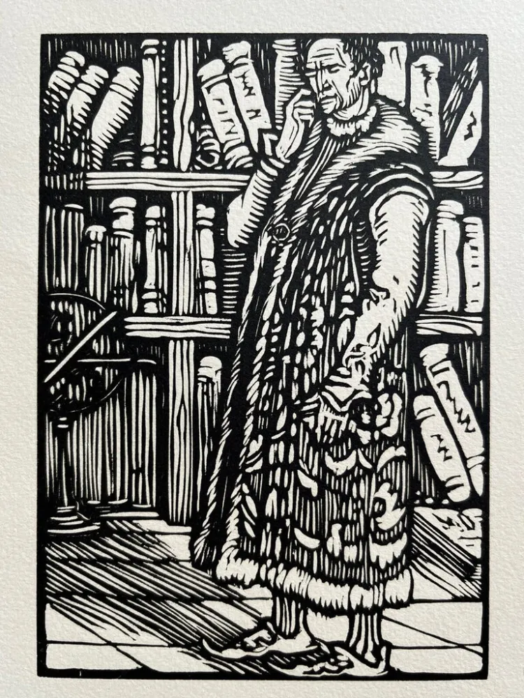 木刻 Jou - Le Carton aux Estampes