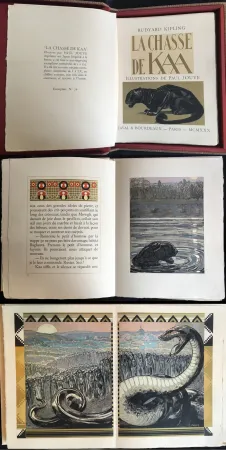 插图书 Jouve - Rudyard Kipling : LA CHASSE DE KAA. Illustrations de Paul Jouve (1930)