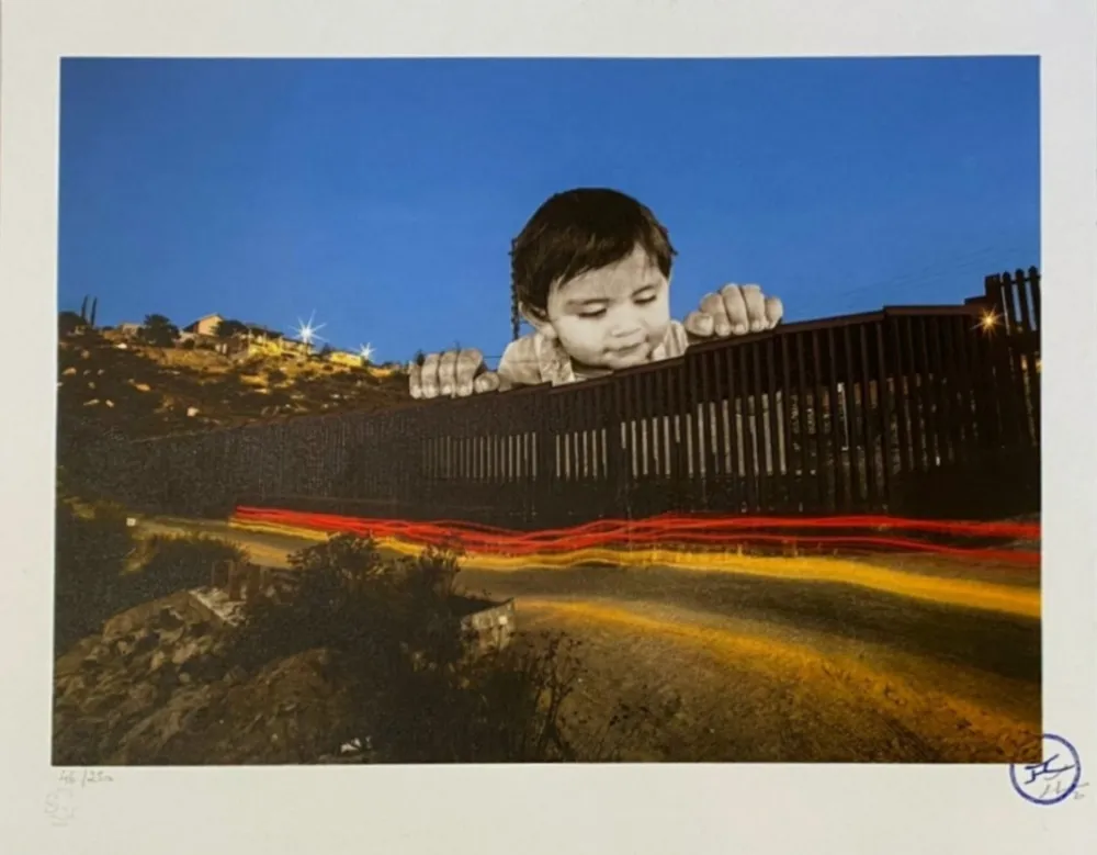 石版画 Jr - Giants, Kikito, September 6, 2017, 7.27 p.m., Tecate, Mexico - U.S.A.