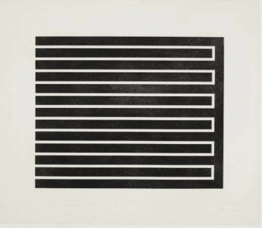飞尘腐蚀法 Judd - Untitled from Six Aquatints