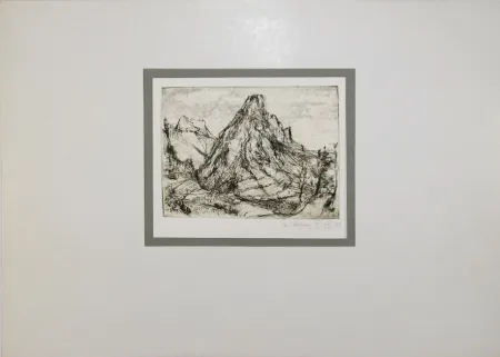 干刻版画 Jung - Dentelles de Montmirail