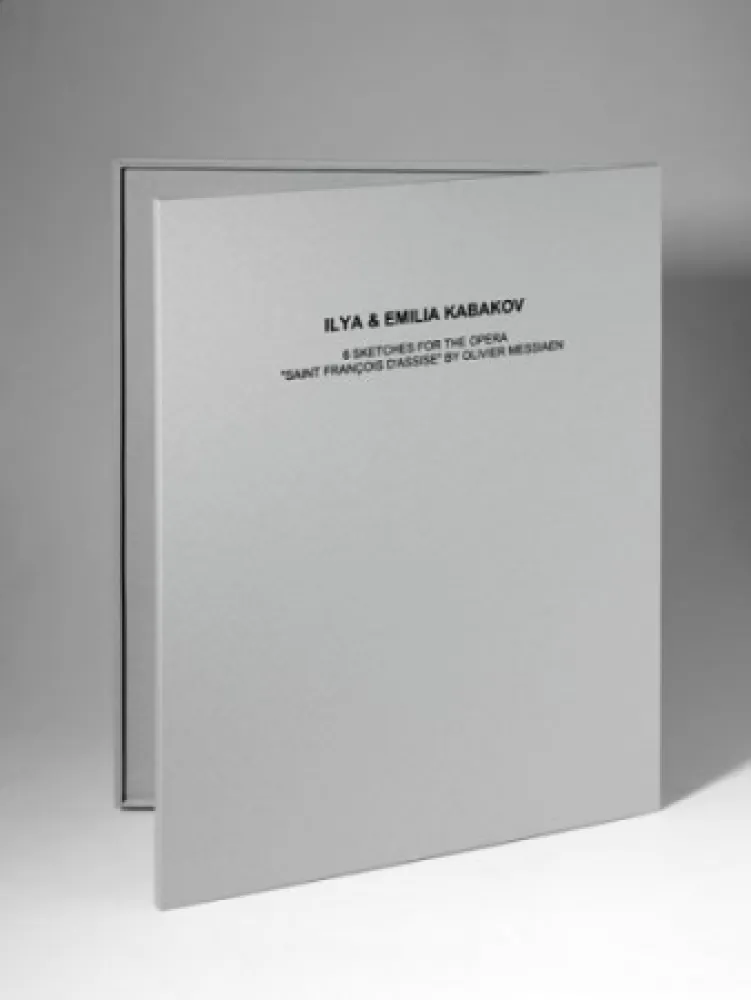 石版画 Kabakov - 6 Sketches for the Opera Saint François Assise