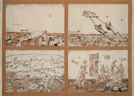 复数作品 Kabakov - The Flying #2