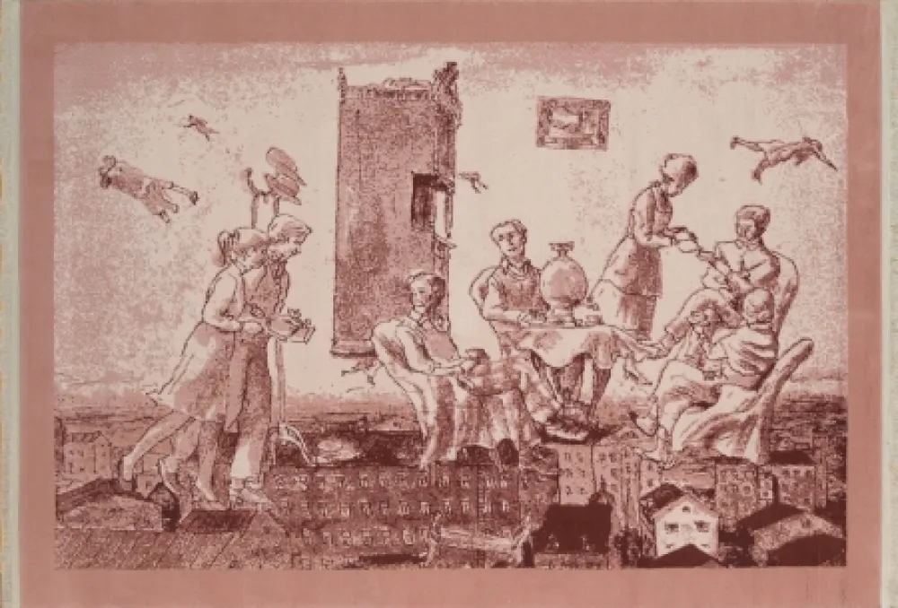 复数作品 Kabakov - The Flying #3