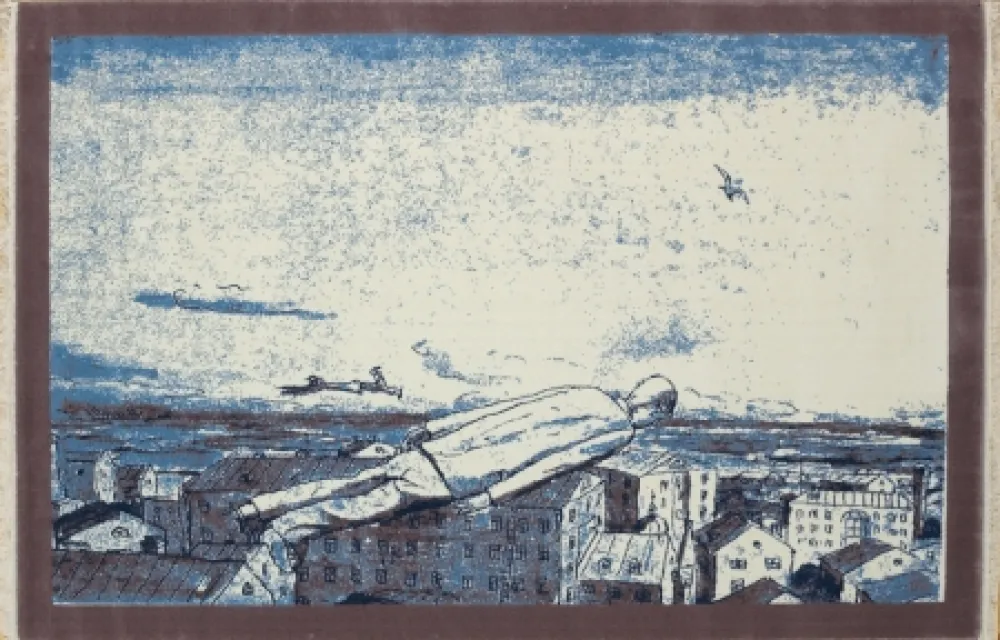 复数作品 Kabakov - The Flying #4