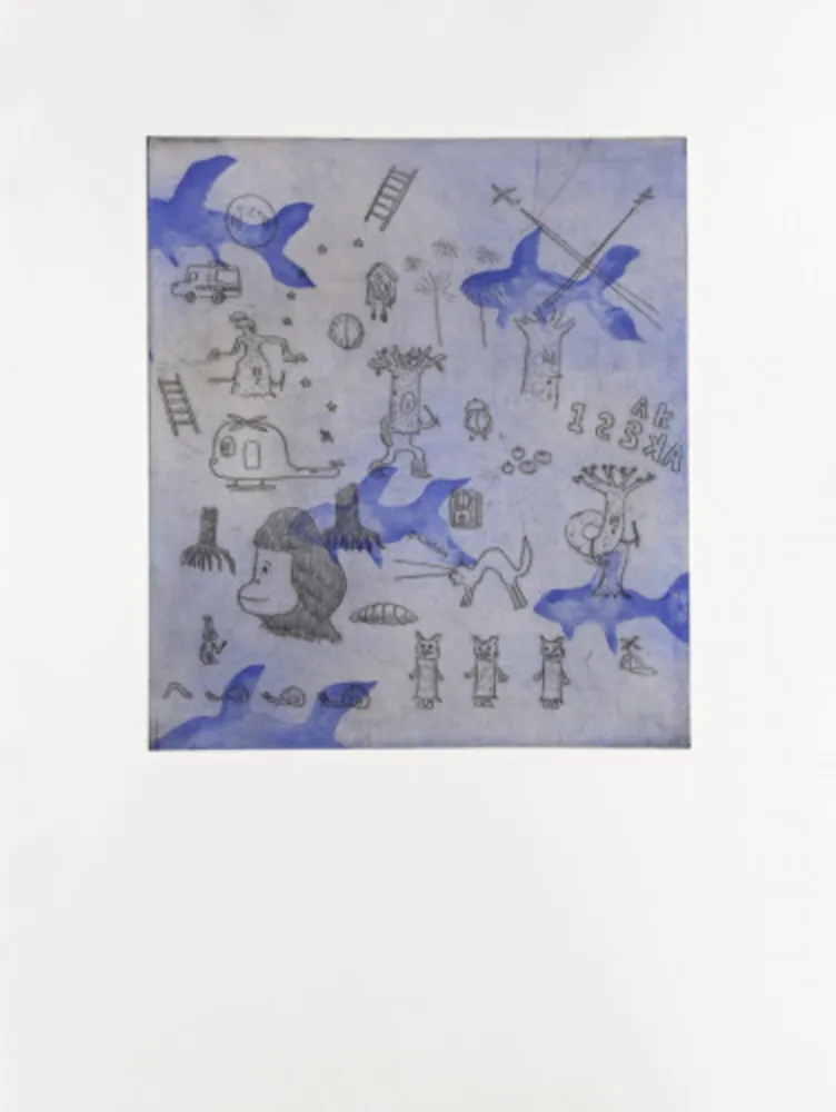 版画 Kaga - Baby sharks
