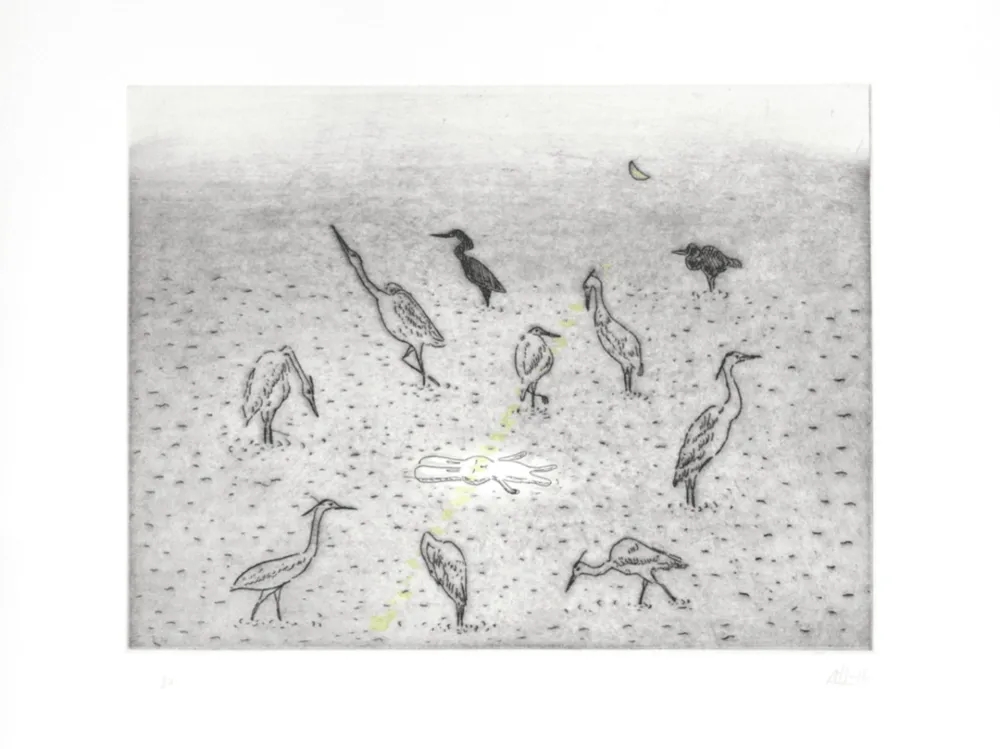 版画 Kaga - Usacchi 3