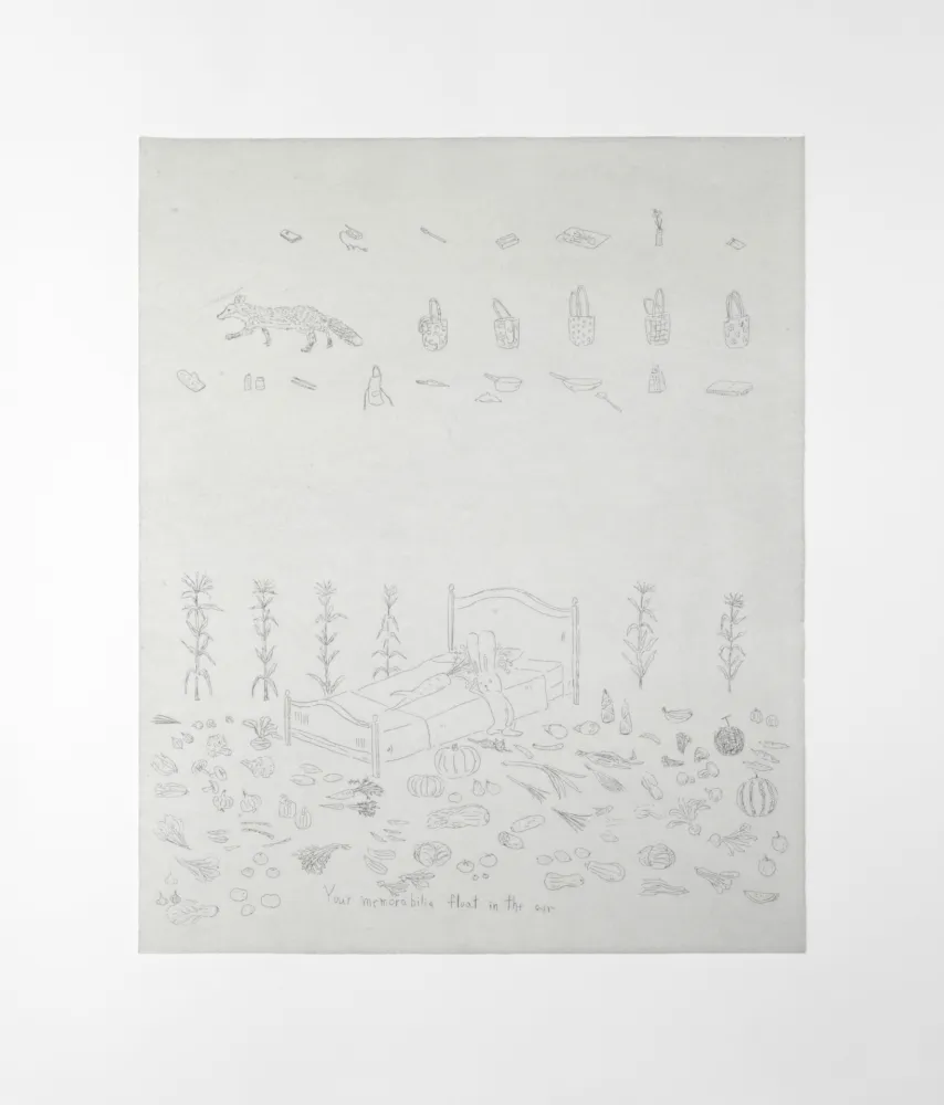 版画 Kaga - Your memorabilia float in the air