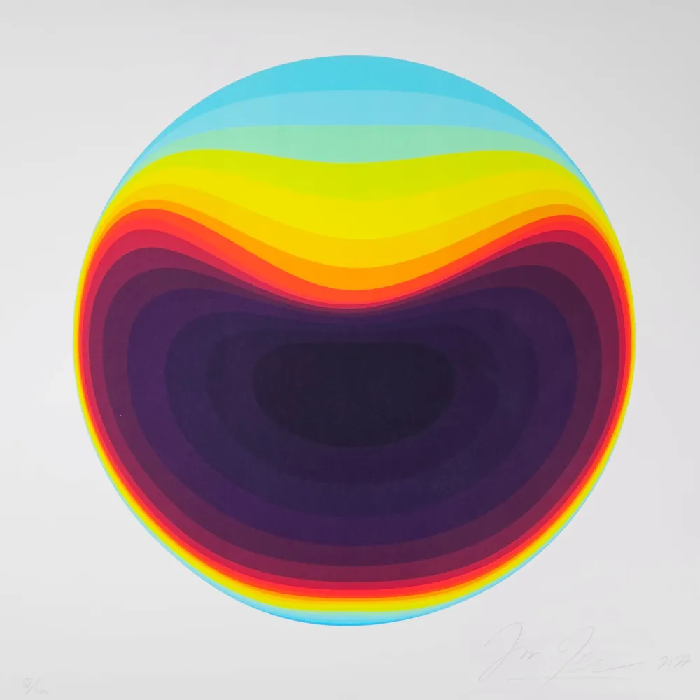 石版画 Kalab - Wave of Sheba