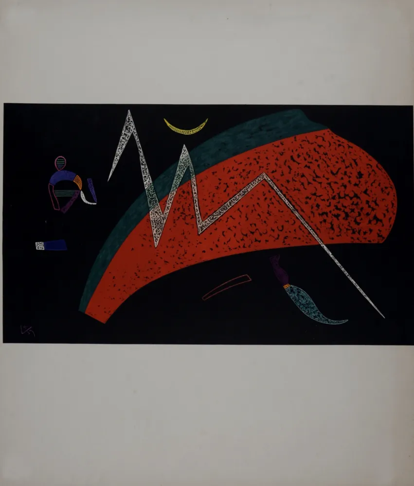 石版画 Kandinsky (After) - Pastèque, vers 1957