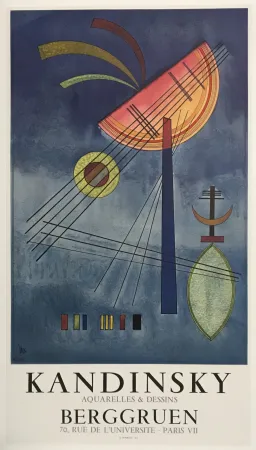石版画 Kandinsky - Aquarelles & Dessins