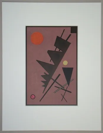 石版画 Kandinsky - Composition, 1924