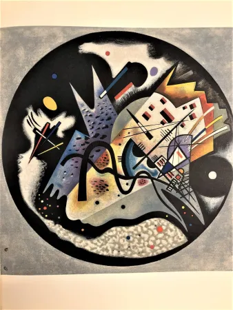 石版画 Kandinsky - Dans le cercle noir