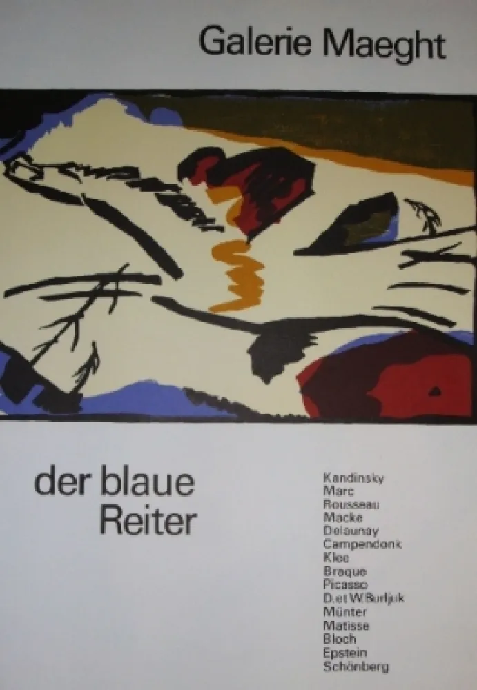 海报 Kandinsky - Der Blaue Reiter