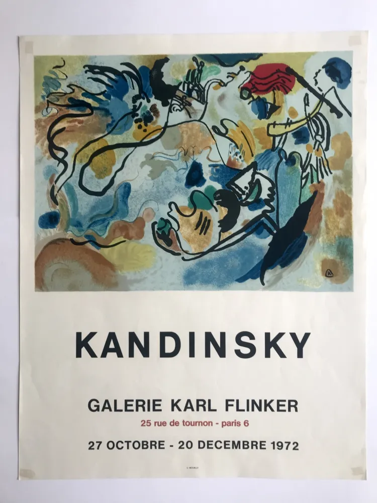 海报 Kandinsky - Galerie Karl Flinker