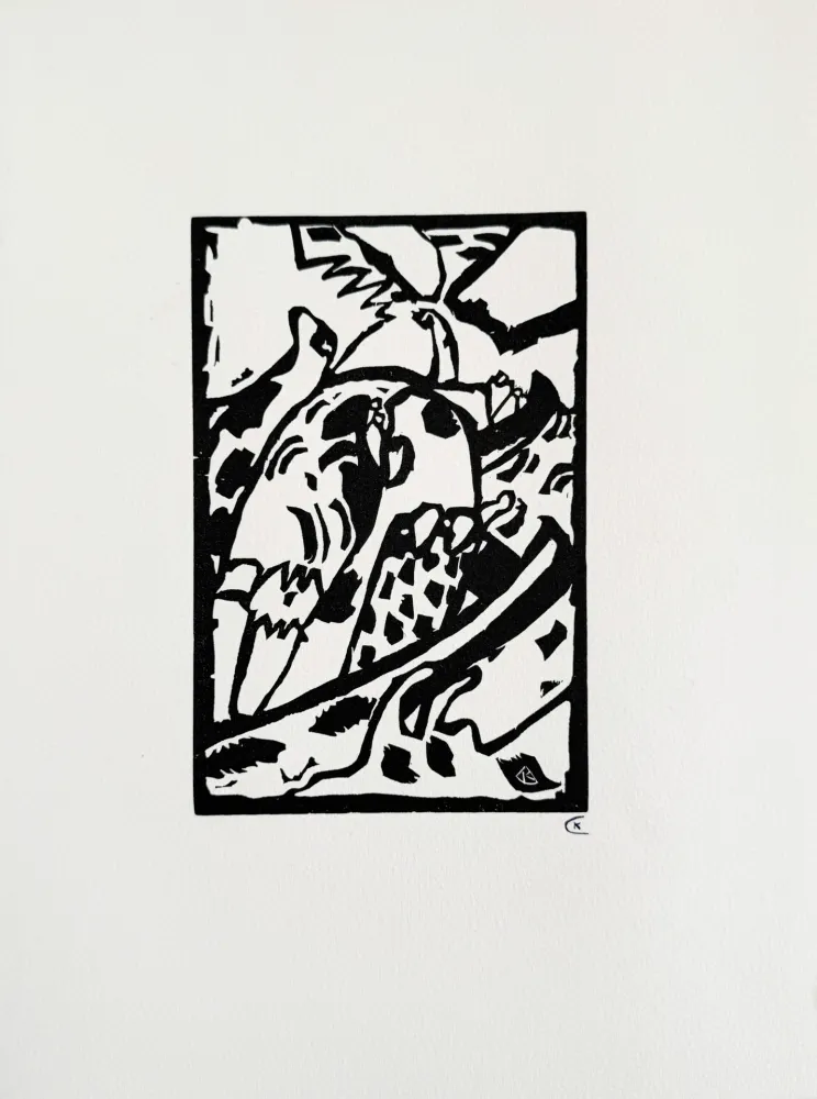 石版画 Kandinsky - Hommage à San Lazzaro