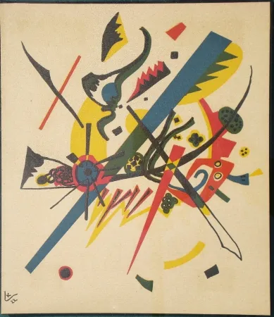 石版画 Kandinsky - Kleine Welten I