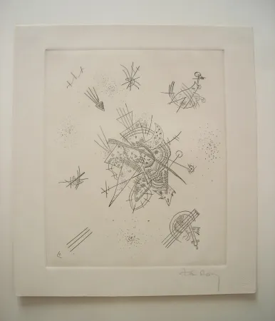 干刻版画 Kandinsky - Kleine Welten X