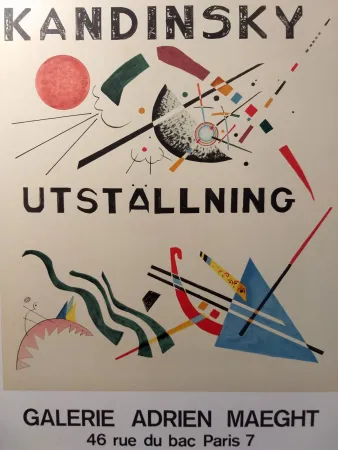 海报 Kandinsky - Utstallning