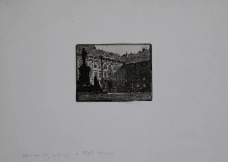 版画 Kasimir - Amalienhof (Hofburg), Vienna