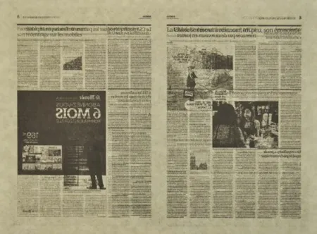 石版画 Kassay - Untitled 2/7 (Le Monde)