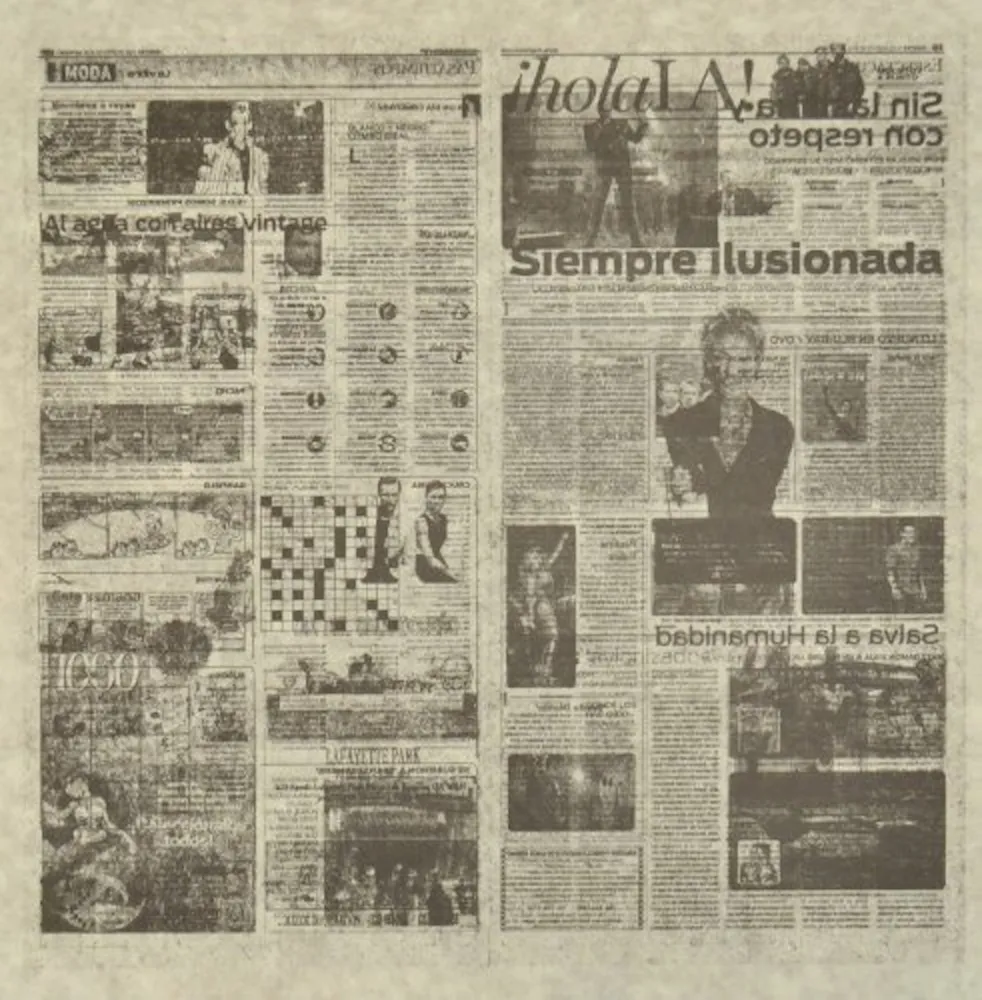 石版画 Kassay - Untitled 4/8 (La Opinión)