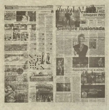 石版画 Kassay - Untitled 4/8 (La Opinión)