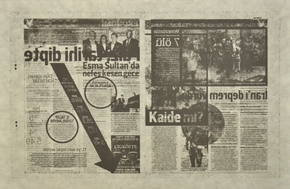 石版画 Kassay - Untitled 6/10 (Radikal)